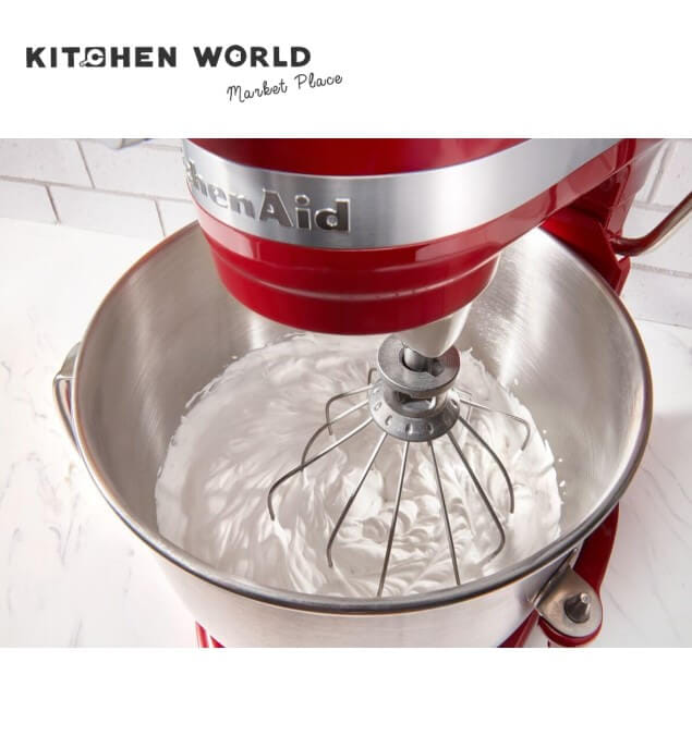 หัวตีตะกร้ออลูมิเนียม KITCHENAID ASS-KA-5KSMBL6W สำหรับรุ่น 5 และ 6 ควอร์ต